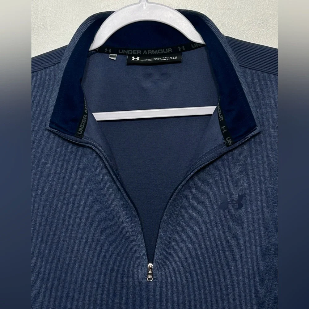 Under Armour Storm Sweater Fleece Half Zip Golf Pullover Style # 1345464